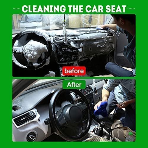 HUBTURE Multipurpose Foam Cleaner Spray: Clean Cars, Sofas, Shoes, and More with Ease!