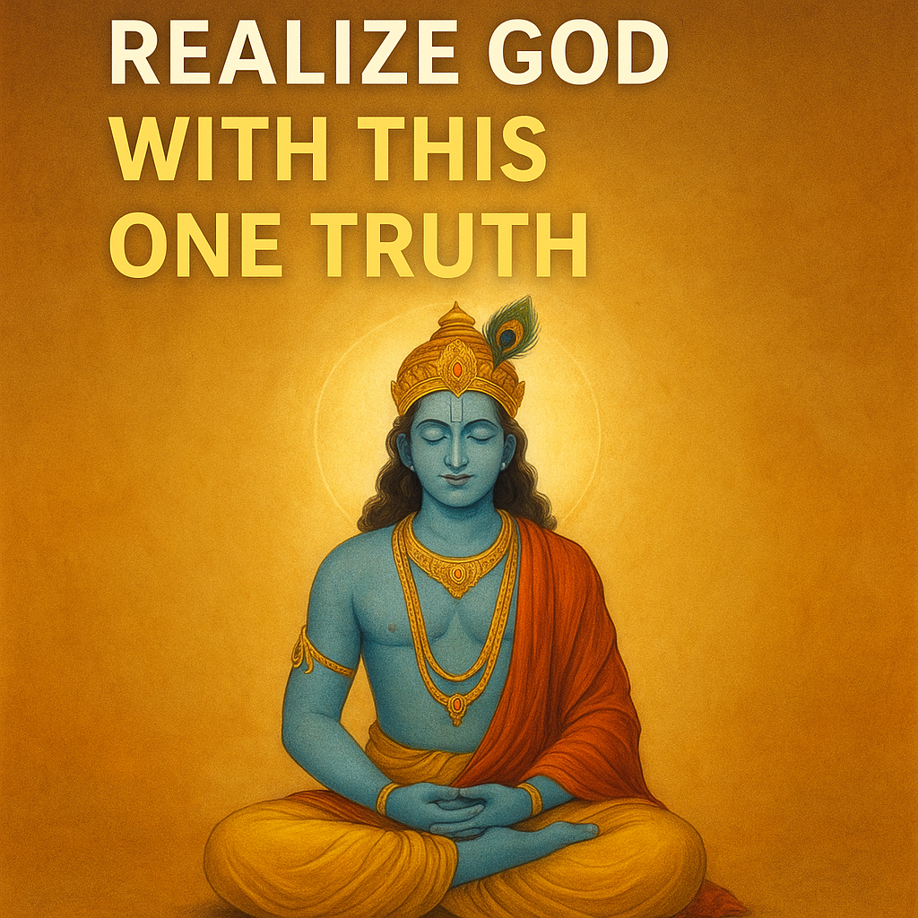 A Krishna Story No One Told You – Realize God with This One Truth